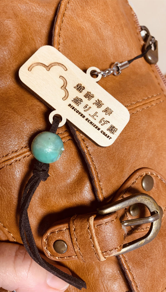 型のパーツを変えればキーホルダーにも
